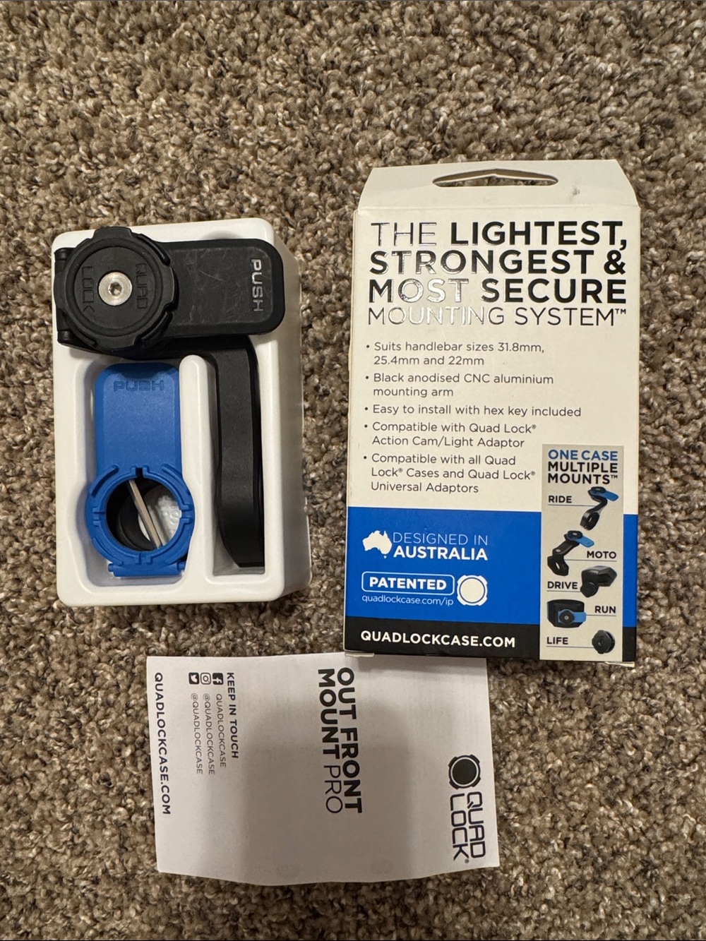 Quad Lock Out Front Mount Pro - Picture 4 of 5